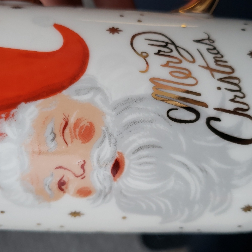 💥BUY 2 GET 1 FREE RIFLE PAPER CO. HOLIDAY PORCELAIN MUG, STYLE WINKING S - Picture 3 of 4